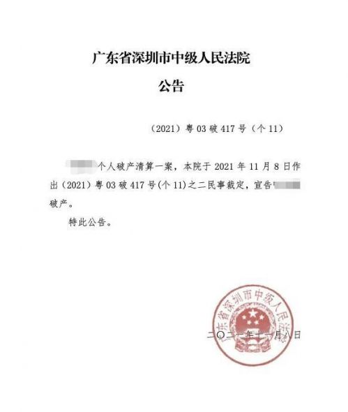深圳單親媽媽成全國首個破產人 深圳單親媽媽成全國首個破產人怎么回事?破產人是什么意思
